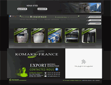 Tablet Screenshot of komaks.fr